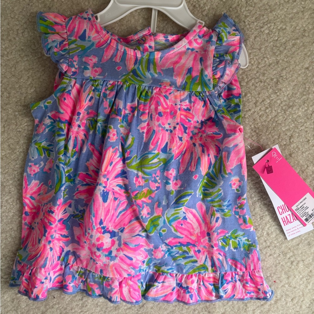 NWT Lilly Pulitzer Cecily Dress and Bloomers 6-12 months